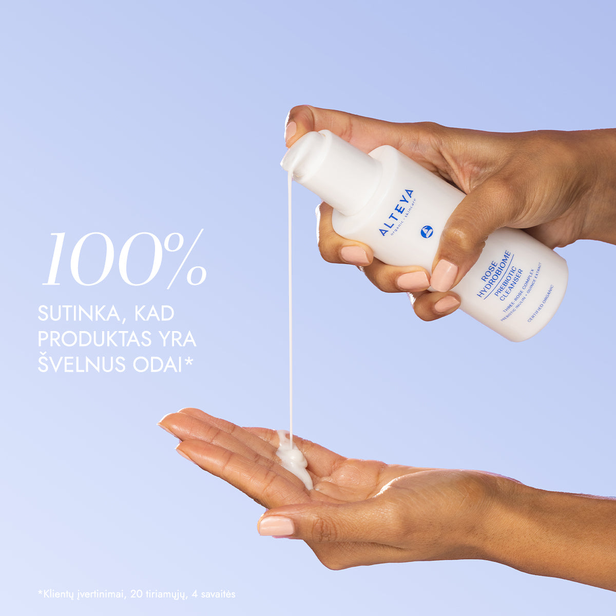 Rose Hydrobiome Prebiotic Cleanser