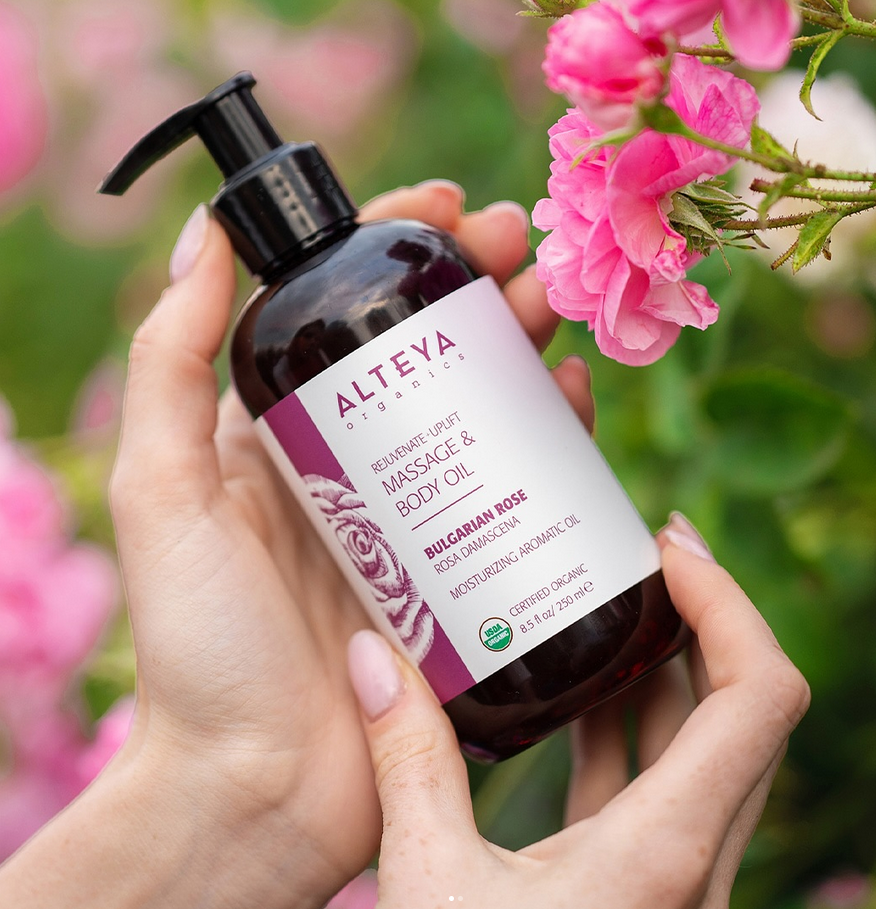 Rejuvenate + Uplift Massage & Body Oil Bulgarian Rose