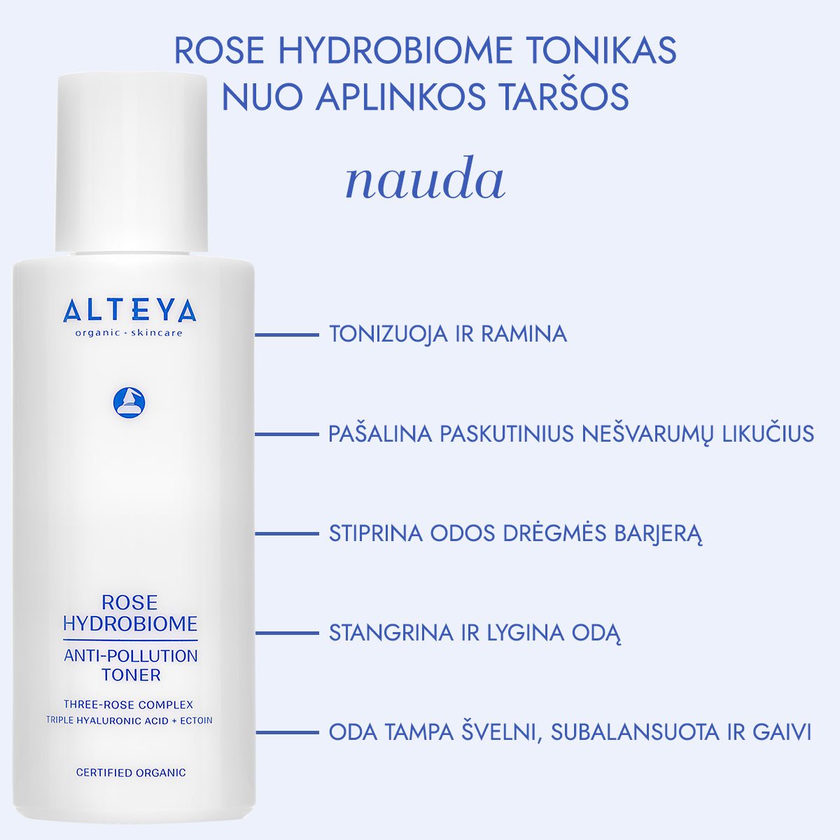 Rose Hydrobiome Anti-Pollution Toner