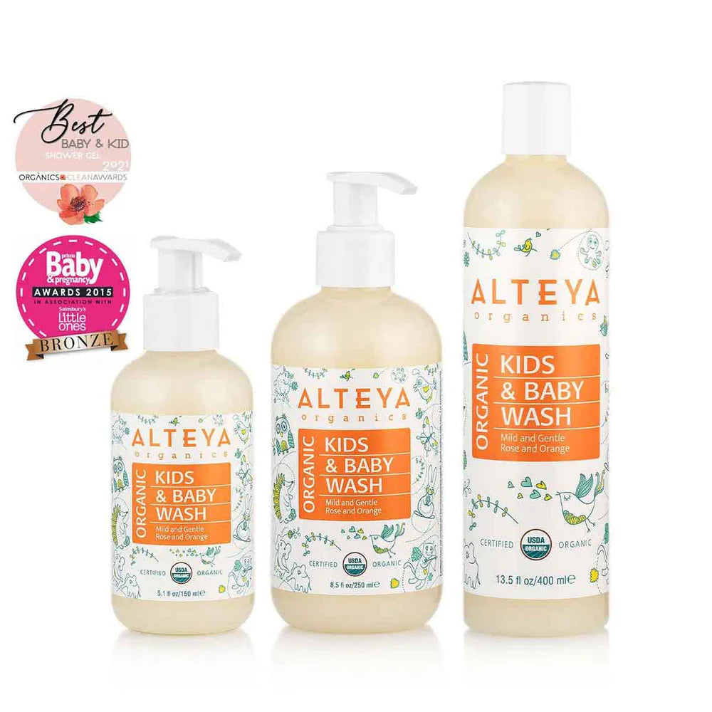 Organic Kids & Baby Wash