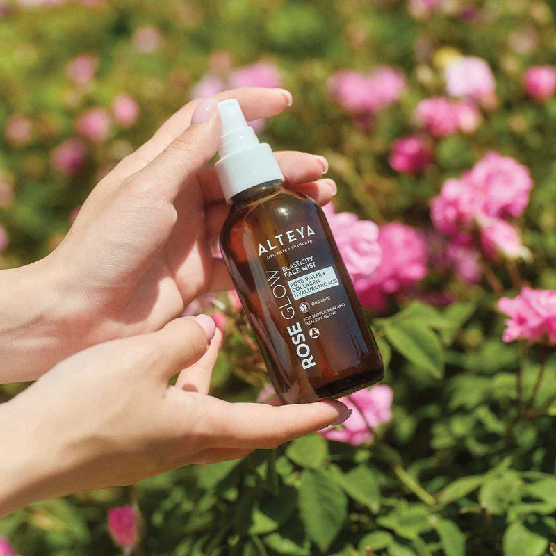 Organic Rose Glow Elasticity Collagen Face Mist