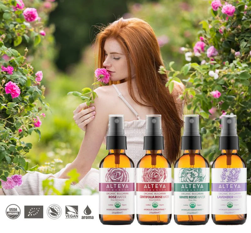 Organic Hydrating Flower Water Collection