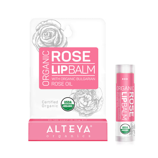 Organic Lip Balm Rose