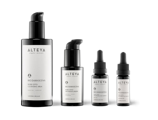 ,,Bio Damascena" Luxury Skin Care Set for intensive skin care