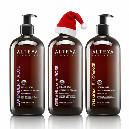 Organic Liquid Soaps Set 3 x 500 ml