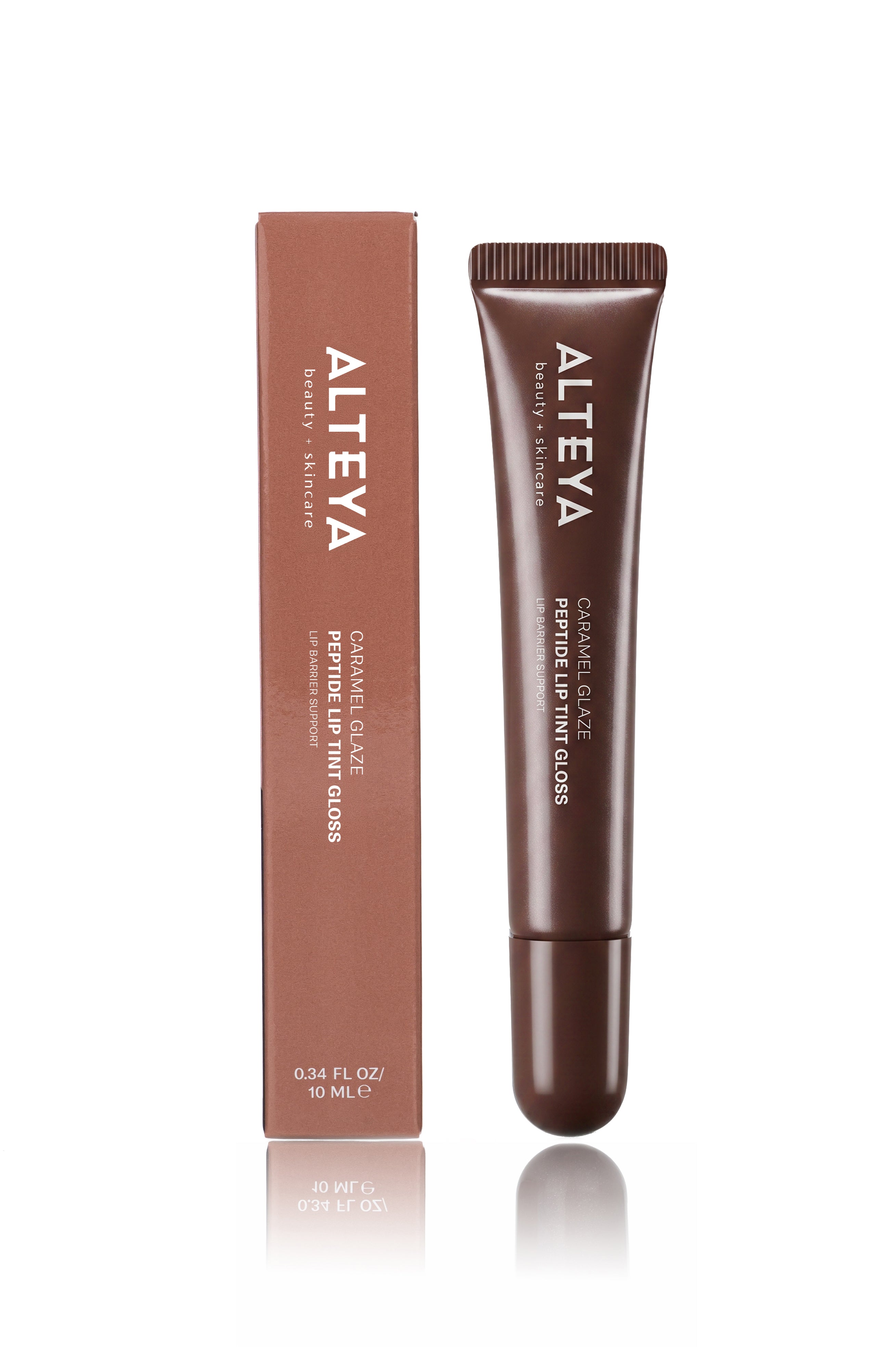 Peptide Lip Tint Gloss Caramel Glaze