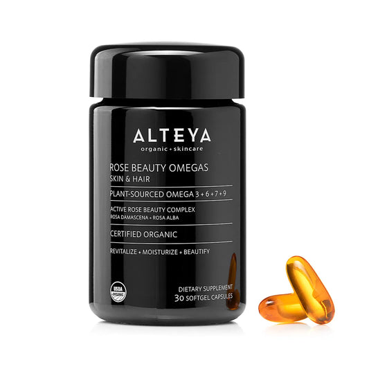 Dietary Supplement Rose Beauty Omegas 3+6+7+9, Alteya Organics