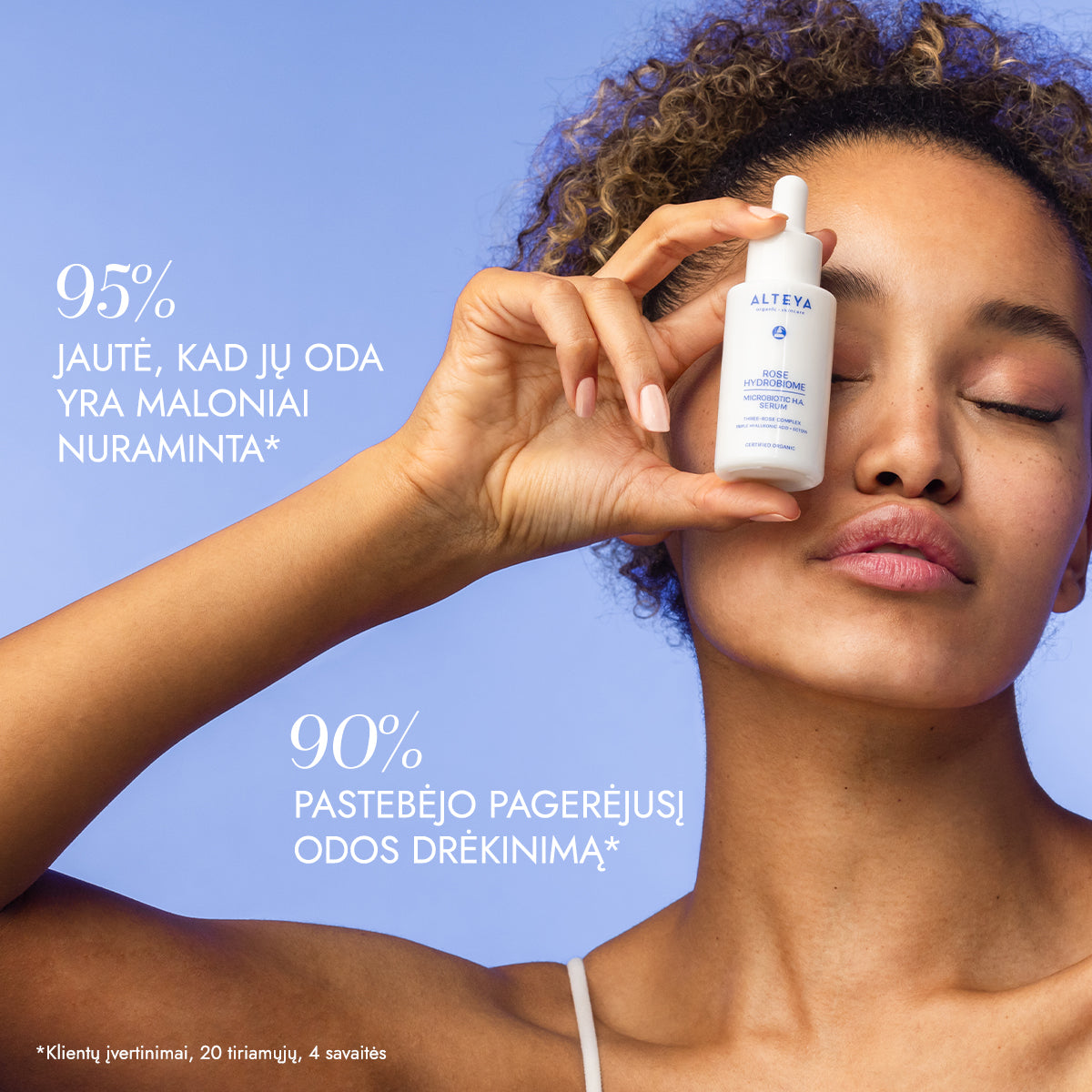 Rose Hydrobiome Microbiotic HA Serum