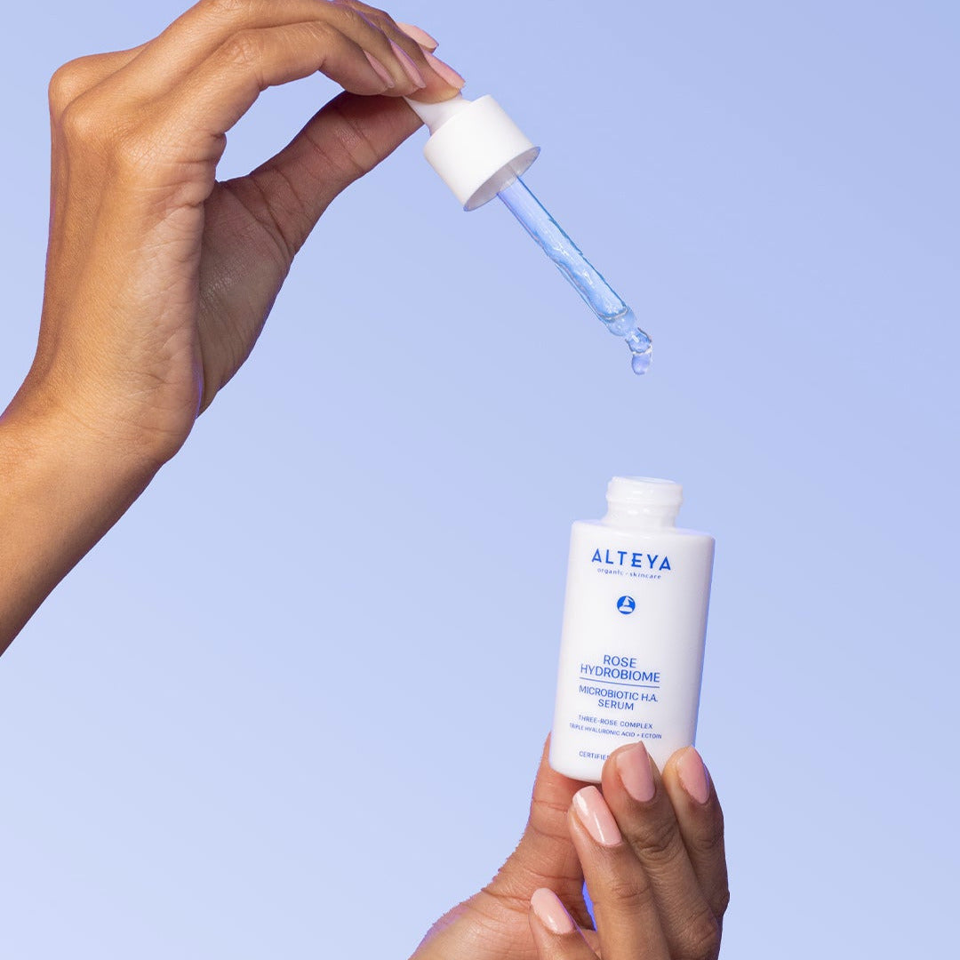 Rose Hydrobiome Microbiotic HA Serum
