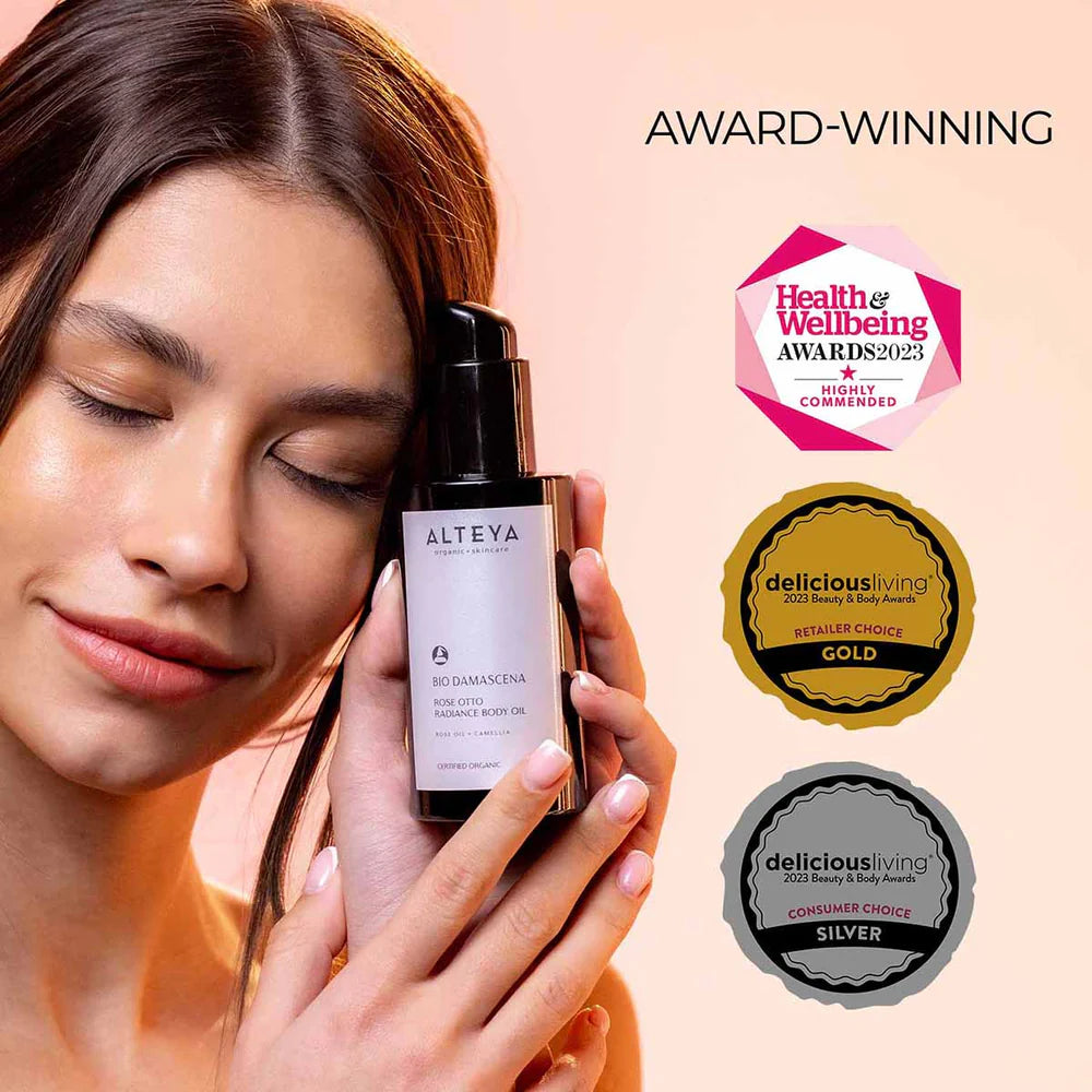 Bio Damascena Organic Rose Otto Radiance Body Oil